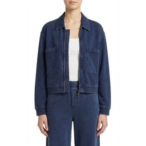 NEW Z SUPPLY heritage knit jacket in indigo